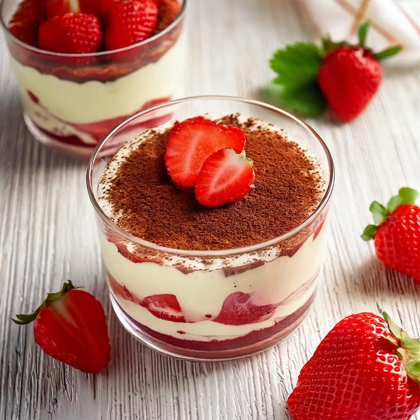 Tiramisù alle fragole